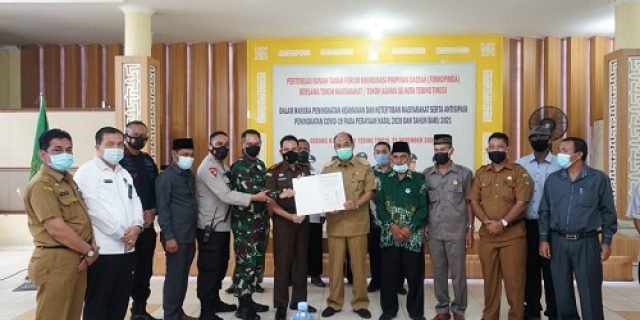 Antisipasi Natal Dan Tahun Baru, Satgas Covid-19 Gelar Pertemuan Dengan Toga Dan Tomas