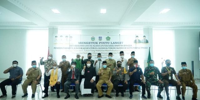 Hadapi Pandemi Covid-19 Dan Terorisme Pemko Tebingtinggi Gelar Doa Bersama