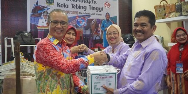 Kota Tebingtinggi Gelar Beragam Produk UMKM Di INACRAFT 2023