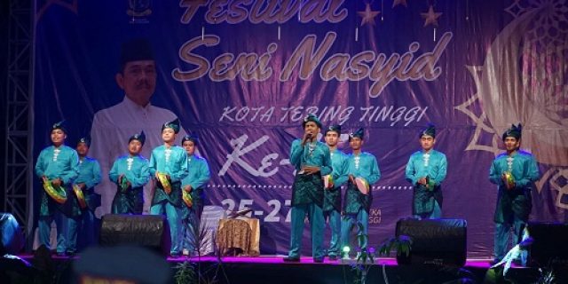 Pj Walikota Buka Acara Festival Seni Nasyid (FSN) Ke-15 Kota Tebingtinggi Tahun 2022