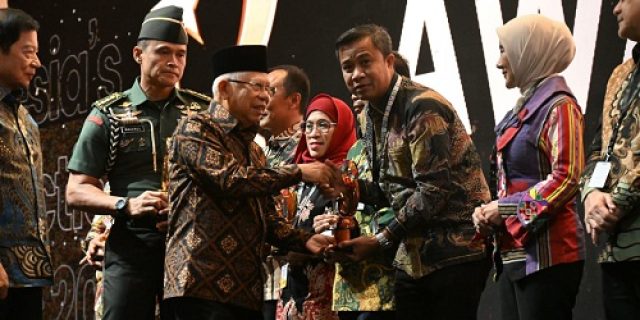 Wapres Apresiasi Pj Walikota Tebingtinggi Atas Penghargaan Terbaik 3 Indonesia SDGs Action Award 2024