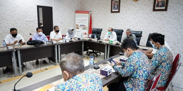 Sering Banjir, Walikota Tebingtinggi Kunjungi BWSS Medan Kejar Rencana Pengendalian Sungai Padang