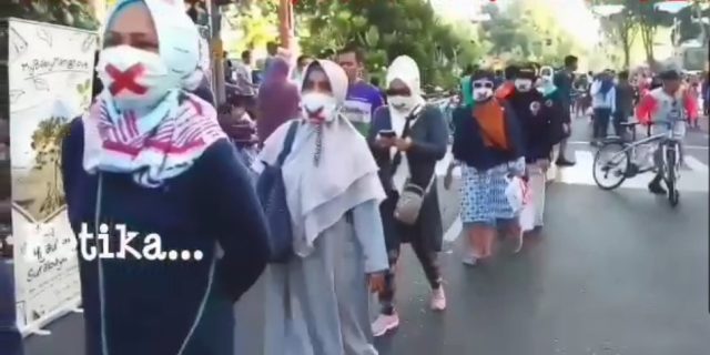 Aksi Sunyi : Gerakan Tutup Mulut Surabaya