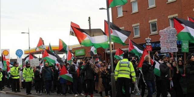 Warga Inggris unjuk rasa kritik dukungan Ingggris terhadap Israel