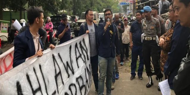 Mahasiswa Unpad tuntut KPU diberi sanksi tegas atas kegagalan Pemilu