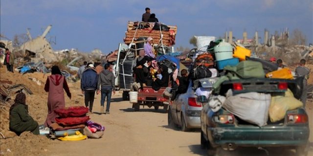 PBB melaporkan lebih dari 423.000 orang menyeberang dari Gaza selatan ke utara PBB melaporkan lebih dari 423.000 orang menyeberang dari Gaza selatan ke utara