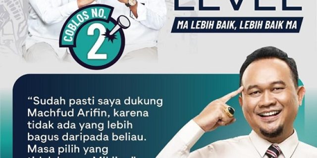 Cak Lontong : Sudah Pasti Saya Dukung Machfud Arifin