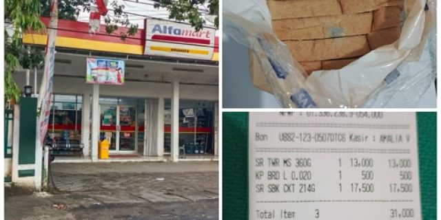 Toko Alfamart Dirgahayu Pamekasan Menjual Roti Berjamur, Konsumen: Akan Saya Laporkan Dan Akan Saya Gugat Ke Pengadilan