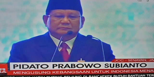 Pidato Kebangsaan Prabowo (5) : Kesejahteraan Guru Honorer Harus Ditingkatkan