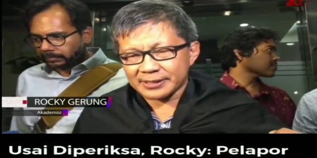 Rocky Sebut Pelapor Gagal Paham Pengertian Fiksi