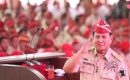Ribuan Purnawirawan TNI/Polri Datangi Rumah Prabowo, Berikan Dukungan Untuk Indonesia Menang
