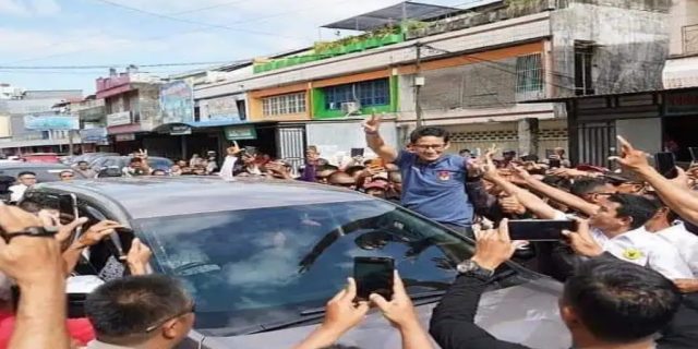 Sandi Kunjungi Pasar Tradisional Mandonga Kendari