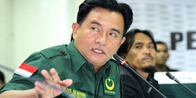 Tak Percaya Quick Count, Yusril Yakin PBB Lolos ke Senayan
