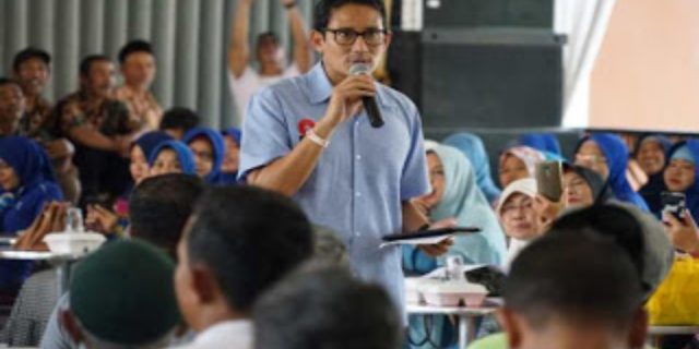 Sandi : Stop Kebiasaan Lama Utang dan Impor!!