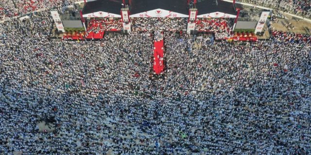 Kampanye Akbar Prabowo di GBK Mendunia
