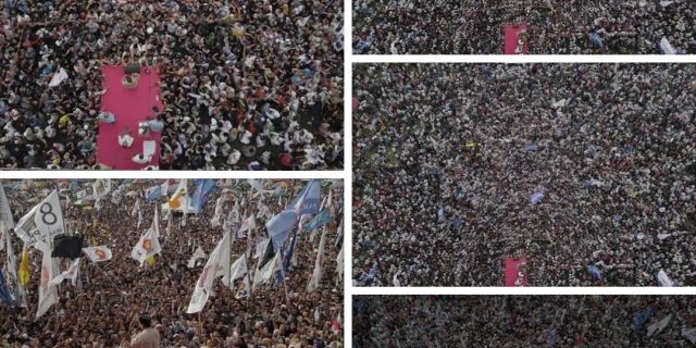 Lombok Meledak, Rakyat Tumpah Ruah Sambut Prabowo