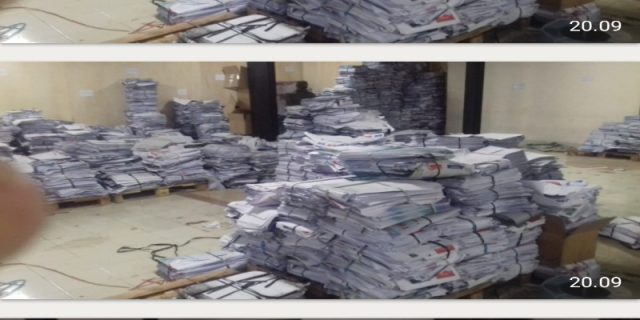 4 Ton Surat Suara Ditemukan FPI di Gudang Harian Tribun Makassar