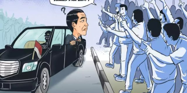 Hersubeno Arief : Perlawanan Massal Salam Dua Jari