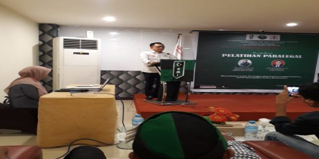 LKBHMI Cabang Kendari Adakan Pelatihan Paralegal Mahasiswa