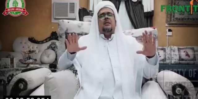 Luar Biasa! Inilah Pidato Lengkap Habib Rizieq Shihab Menjelang Reuni Akbar 212 di Monas Jakarta