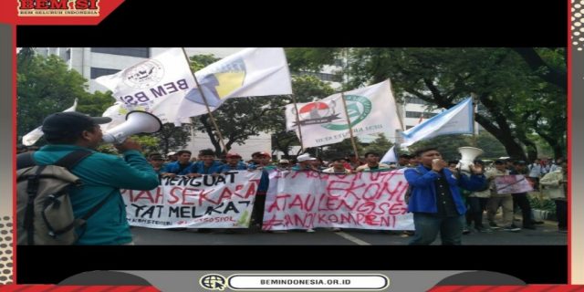 Mahasiswa Gruduk Kemenkeu, Kemenkeu Enggan Menandatangani Kesepakatan