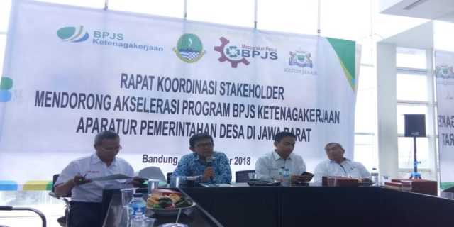 Minim, Aparatur Pemdes di Jawa Barat Menjadi Peserta BPJS Ketenaga Kerjaan