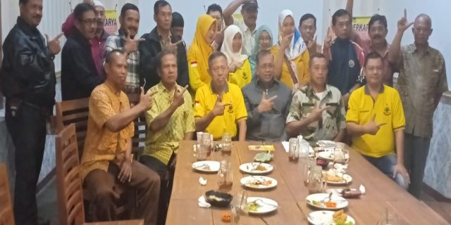 Caleg Partai Berkarya Kediri Adakan Rapat Bersama PPIR