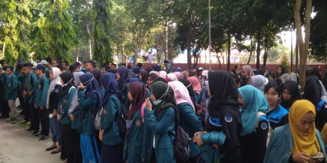 Mahasiswa Unila Duduki Rektorat, Tuntut Dicabutnya Peraturan Rektor Yang Berangus Kebebasan Mahasiswa