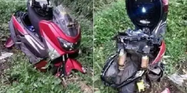 Peringatan Keras!! Tidak Bisa Kendalikan Motor, 2 Siswa SMPN 2 Ngawi Kecelakaan dan Meninggal Seketika