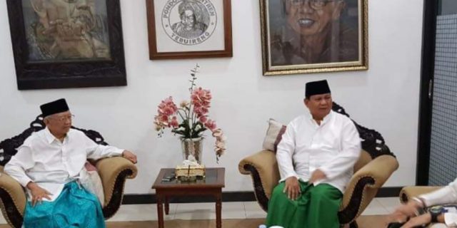 Prabowo Sandi Menjadi Tamu Istimewa Gus Sholah, Diijinkan Menggunakan Kamar Hadratusyech Hasyim Asy’ari