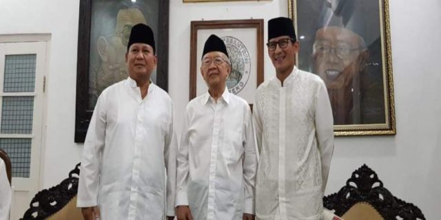 PRABOWO SANDI MEMULAI PAWAI NAPAK TILAS RESOLUSI JIHAD DENGAN SILATURAHIM DENGAN GUS SHOLAH PENCETUS REAKSTUALISASI RESOLUSI JIHAD