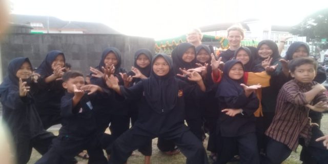 Pesilat Pemula SDN Bunder I Unjuk Kemampuan di Lomba Koreo Pencak Tantungan Projeck