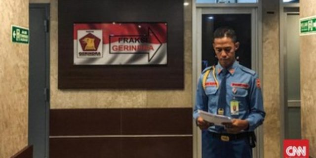 Gila!! Ruang Kerja Anggota DPR Fraksi Gerindra Ditembak Orang Tak Dikenal