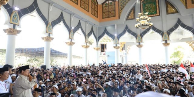 Tokoh NU Tegal Bicara : Kalau Ingin Indonesia TOP, Ya Pilih Prabowo