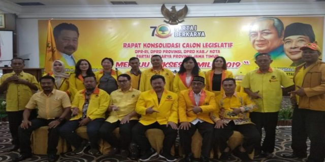 Jelang Pileg Dan Pilpres, DPW Partai Berkarya Jatim Adakan  Rapat Konsolidasi
