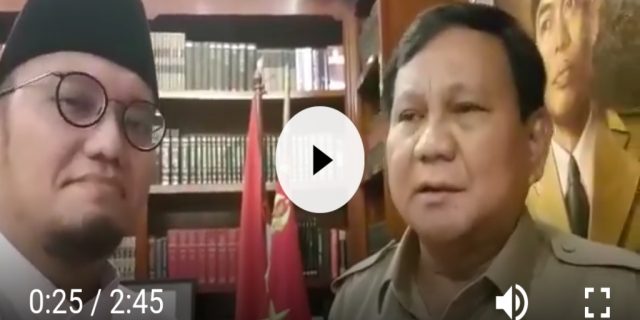 Prabowo Minta Maaf Soal “Tampang Boyolali”, Agus Maksum : Ini sikap pemimpin sejati
