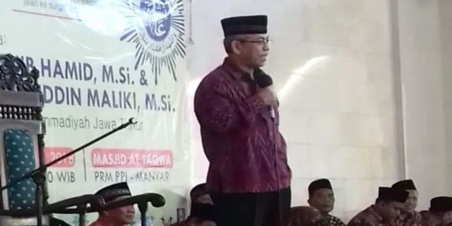 Zainuddin Maliki : Umat Islam Itu Pendiri Negara, Harus Unggul dan Menjadi Subyek