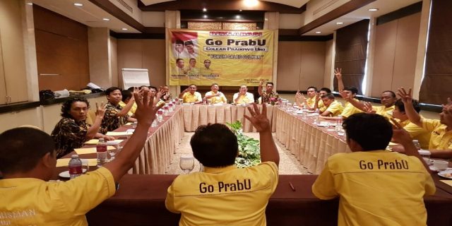Go Prabu, “Golkar Prabowo Sandi” Jargon Baru Caleg Golkar