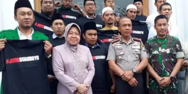 Dok! GP Ansor Dan FPI Surabaya Sepakat Damai