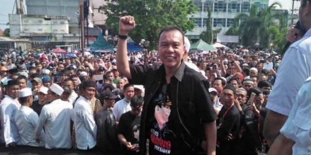 Ribuan Warga Ikut Deklarasi 2019 Prabowo Presiden di Lampung