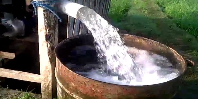 Kekeringan Meluas Di Ngawi, Petani Harus Beli Air Untuk Mengairi Sawah (1)