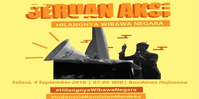 BEM Unila Akan Gelar “SERUAN AKSI HILANGNYA WIBAWA NEGARA”