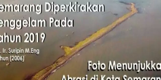 Tahun 2019 Semarang Diperkirakan Tenggelam, Begini Kata Wali Kota Hendrar Prihadi