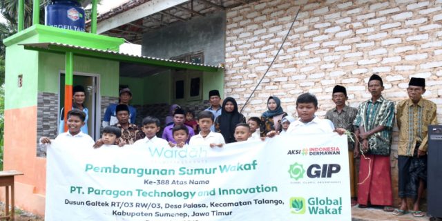 Sumur Wakaf Untuk Sekolah di Ujung Timur Pulau Madura