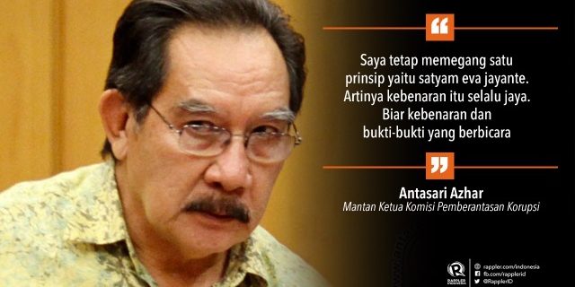 Antasari Azhar dukung Firman Wijaya hadapi SBY