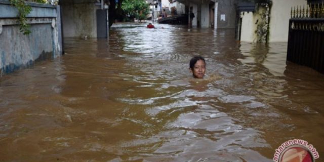 4.305 warga Jakarta terdampak banjir