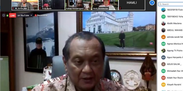 Ditengah Pandemi Covid-19, FKPT Jatim Gelar Dialog Kebangsaan Via Zoom Meeting