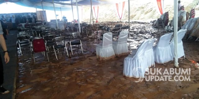 Menantu Jokowi Garap 1500 Rumah Program Nawacita di Sukabumi, Diterjang Banjir Lumpur Peresmian Dipindah