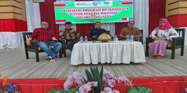 BP Jamsostek Gaet Milenial Sulawesi Selatan