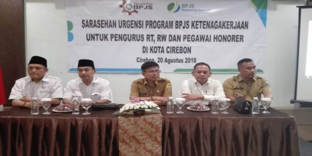 RT RW Kota Cirebon Masuk BPJS Ketenagakerjaan